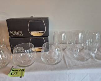 Reidel stenless wine glasses