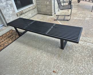 Outdoor bench