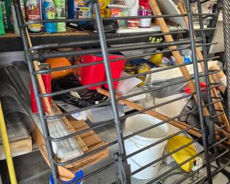 Car top luggage rack
