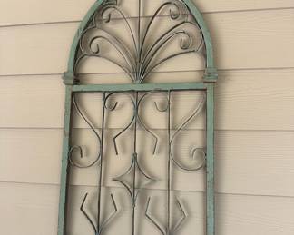 Metal wall art