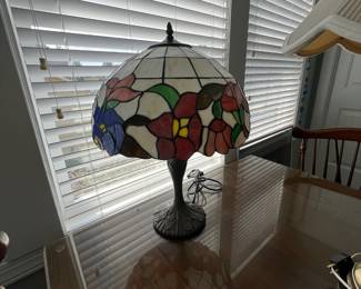 Tiffany-style lamp