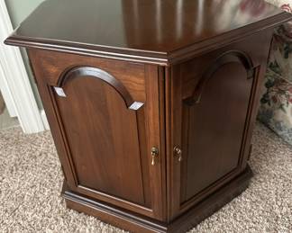 2 Hexagon Side Tables with 2 doors	2' x 22"H