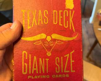 Texas Deck Giant Size Playing Cards
