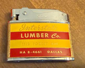Interstate Lumber Co Lighter (front side)
