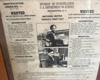 Framed Bonnie and Clyde New Article