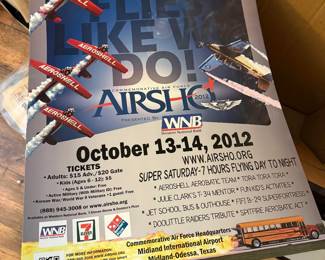 Nobody Flies Like We Do! Airshow Poster 2012