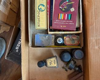 Crayons and other misc items