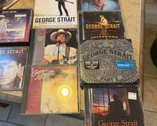 George Strait CD's