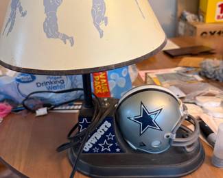 Dallas Cowboy Lamp