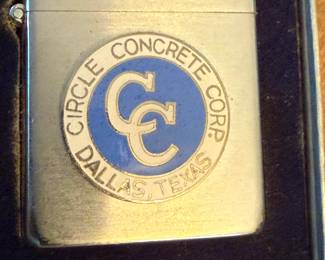 Circle Concrete Lighter