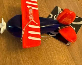 Airplane Christmas Ornament