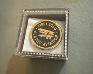 First Solo Aviation Pin