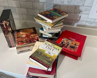 Collection of Cookbooks (Mexican & International Cuisine)