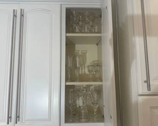 30 Assorted Glass Stemware Collection