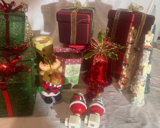 Christmas boxes decor