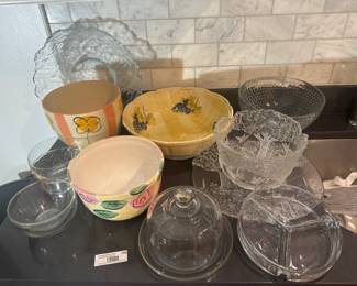 Glass & Ceramic Bowls Collection