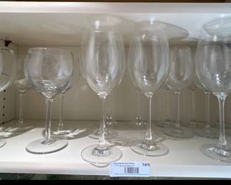 Clear Stemmed Wine Glasses