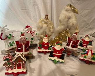 Christmas Figurines & Stocking Holders