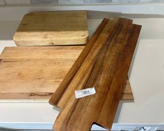 Assorted Wooden Cutting Boards (Set of 3)
