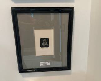 Framed Print, Indigenous-Inspired Figure