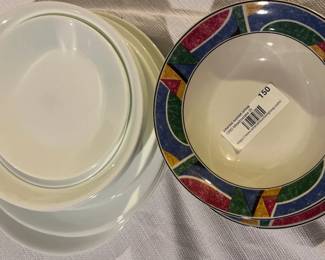 Assorted Dinnerware Plates