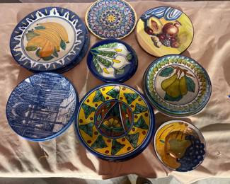 Mexican Pottery Plates