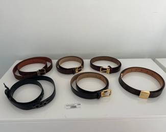Designer Belts Collection incl. Louis Vuitton
