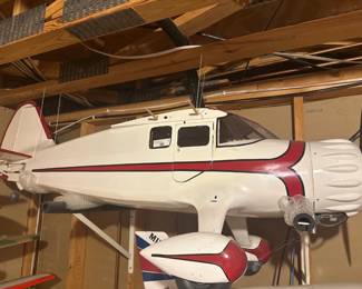 Large RC Beechcraft Staggerwing Style Scale Model Airplane