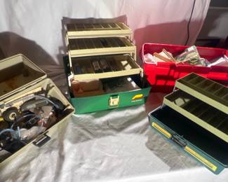 Assorted Toolboxes with Contents