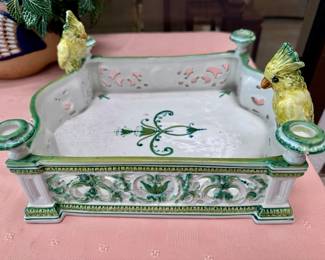 Vintage Majolica - SIGNED NOVE