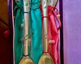Decorative Silver Spoons