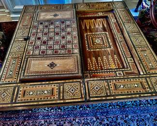 Opens to a Checker/Chess or Backgammon  