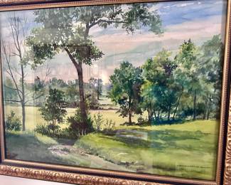 Original watercolor by
W. Reginald Watkins