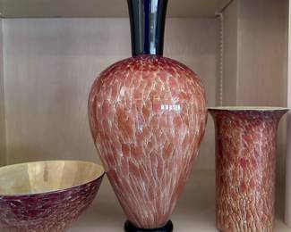 Signed Cohn Art Glass