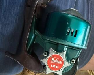 Heddon Reel on a Heddon Pole