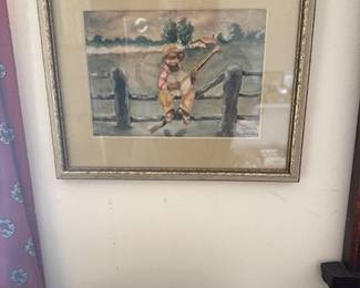 Vintage Framed Print