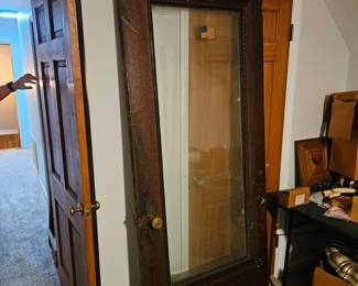Door from Apartment Bldg. on 6th Street in Little Rock 