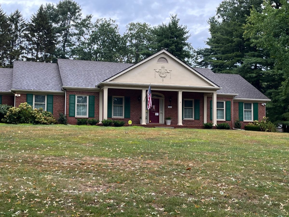 The beautiful home we are working in for this sale...FULL of wonderful treasures!