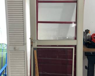 Storm door and shutters!