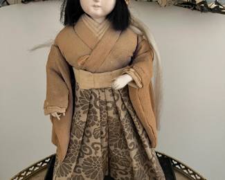 Delicate, sweet Geisha doll brought back to the states by the owner in 19502!