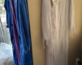 Eyor and ghost Halloween costumes