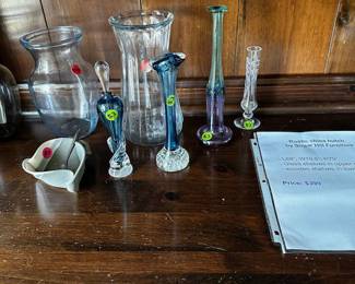 various vases