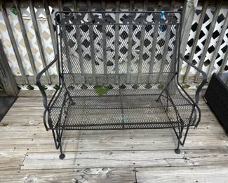Cast iron glider