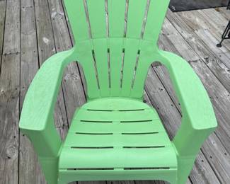 Green Adirondack chairs (2 of 2)