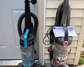 Two vacuum cleaners