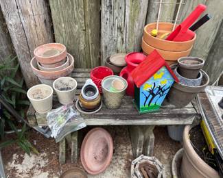 Outdoor pots