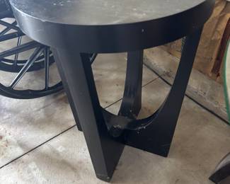 Cute black side table