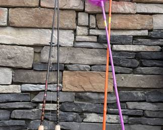 Fishing poles (Never used) & Nets