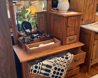 Dresser with mirror late 1800s - early 1900s $400 + tax