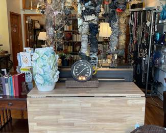 MCM modular laminate and steel table 48” x 36” x 29.5” $312.50 + tax